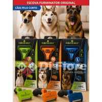 Escova Furminator Cães de Pelo Curto - Tamanho P, M ou G