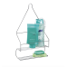 Porta Shampoo Duplo Cromado 