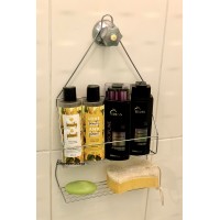 Porta Shampoo Duplo Cromado 