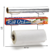 Organizador para Cozinha 3 Rolos com Ventosa ou Parafuso