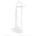 Suporte para 4 Rolos de Papel Higiênico Preto ou Branco 