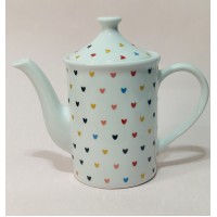 Bule 650 ml Porcelana - Linha Coração 