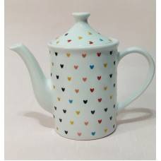 Bule 650 ml Porcelana - Linha Coração 