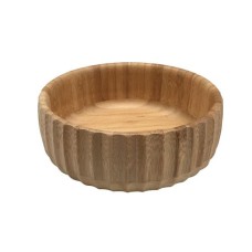 Bowl Canelado em Bambu 19 cm 