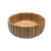 Bowl Canelado em Bambu 19 cm 