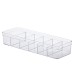 Colmeia Organizador em Acrílico com Divisória 40,5 x 13,5 x 7,5 cm 