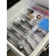 Monte sua Gaveta com Organizadores Modular em Acrílico 