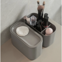 Kit Organizador de Bancada Bold Preto 