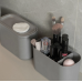Kit Organizador de Bancada Bold Preto 