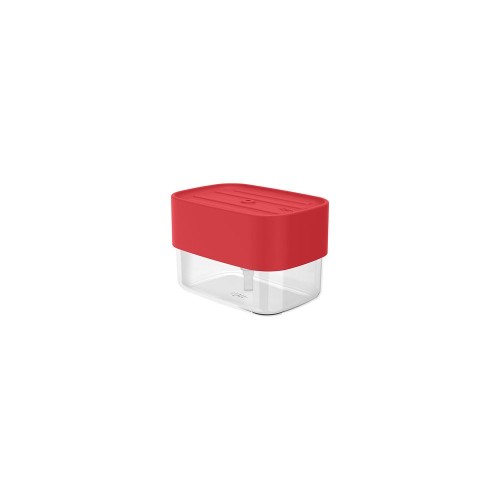 Dispenser de Detergente e Porta Esponja - Vermelho  