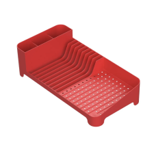 Escorredor de Louça Compacto - Vermelho