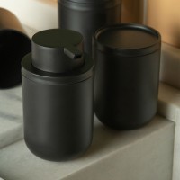 Porta Sabonete Liquido Preto