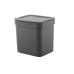 Lixeira 4,7 Litros Chumbo, Preto ou Vermelho