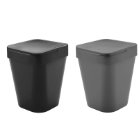 Lixeira 5 Litros Preto ou Chumbo 