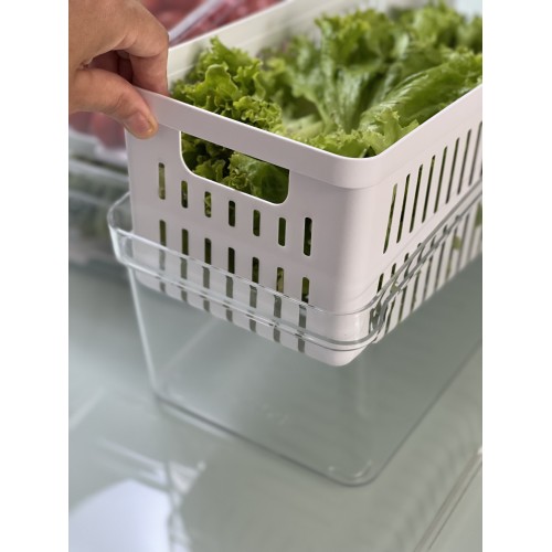 Pote Organizador de Geladeira com Cesto 5 litros 