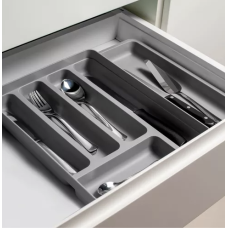 Organizador de Talher com Extensor - Chumbo