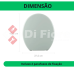 Assento Astra Oval Universal - Não Almofadado -Tampa para Vaso Sanitário Assento Astra Oval Universal - Não Almofadado -Tampa para Vaso Sanitário