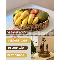 Bandeja de Fibra Natural 35 x 6 cm 