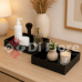 Kit 2 Bandejas em Acrílico Lavabo Cozinha Sala Organização Decoração Kit 2 Bandejas em Acrílico Lavabo Cozinha Sala Organização Decoração