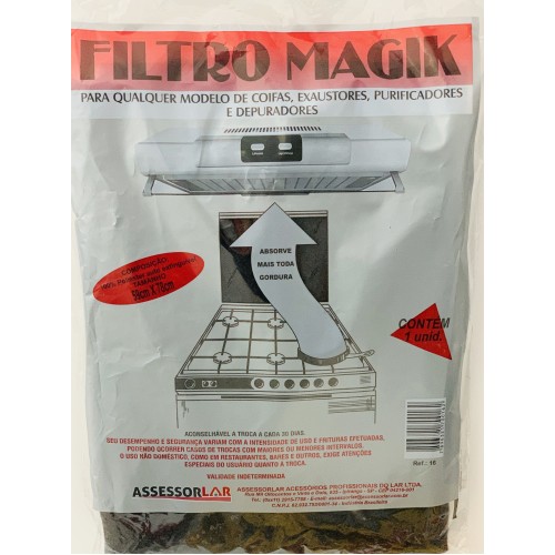 Filtro Magik para Exaustor e Coifas - AssessorLar