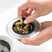 Ralo 11,5 cm em Inox e Silicone para Pia 